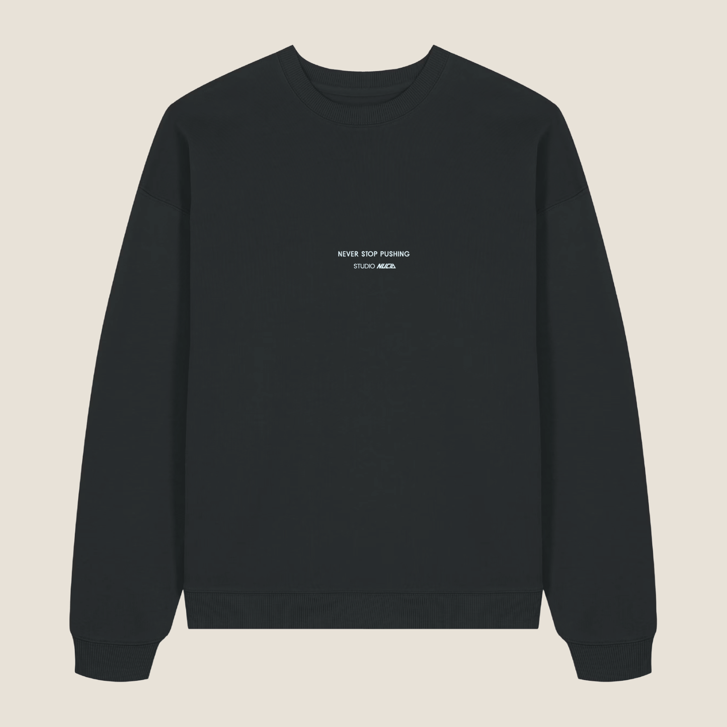 Oversized Crewneck - Pushing