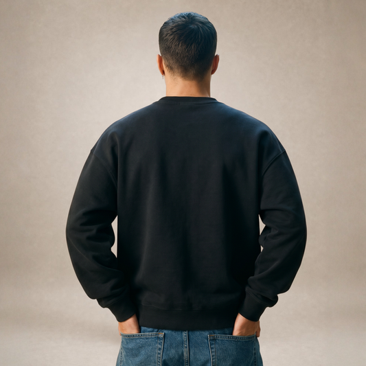 Oversized Crewneck - Pushing