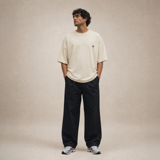 Oversized T-Shirt - Status Hybrid - Natural