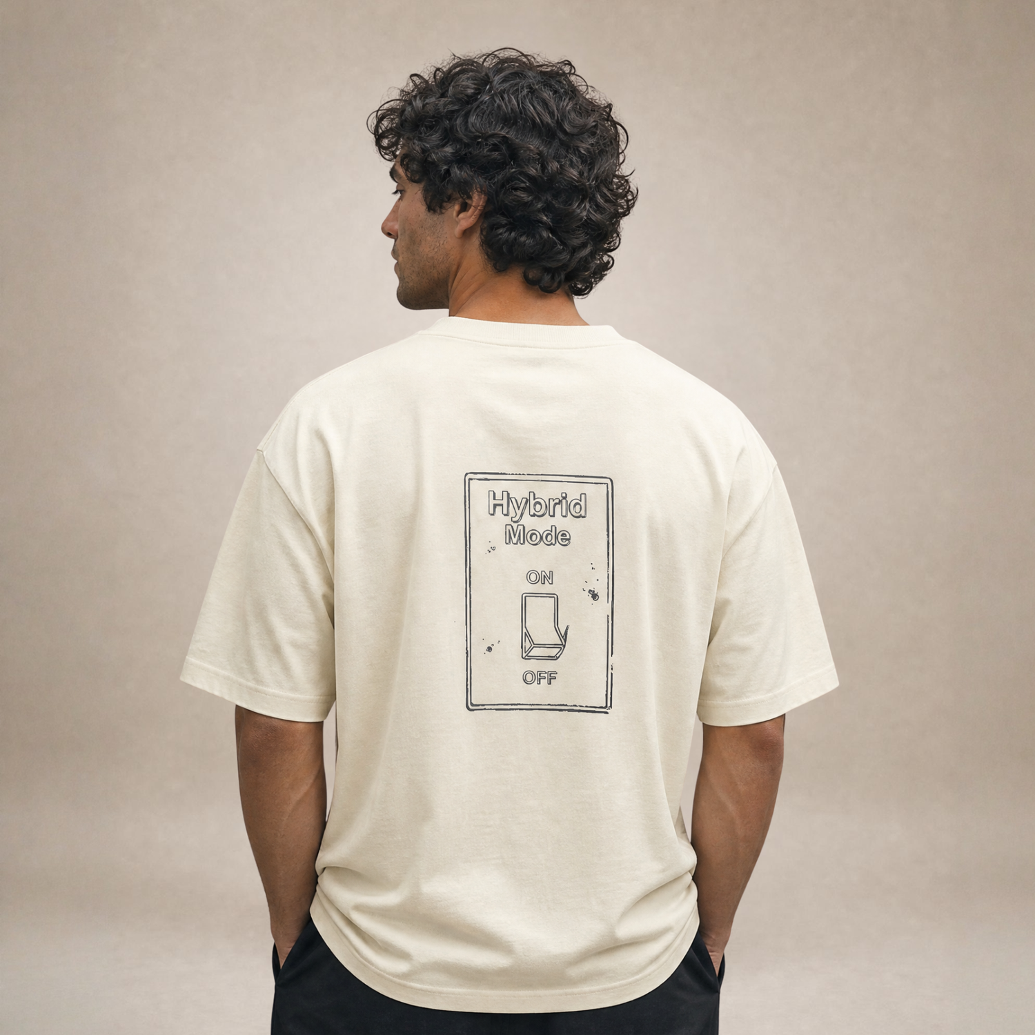 Oversized T-Shirt - Status Hybrid - Natural