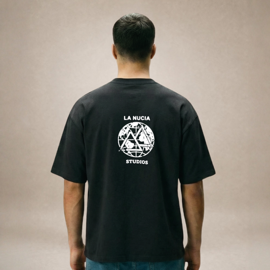 Oversized T-Shirt - La Nucia Studio - Black