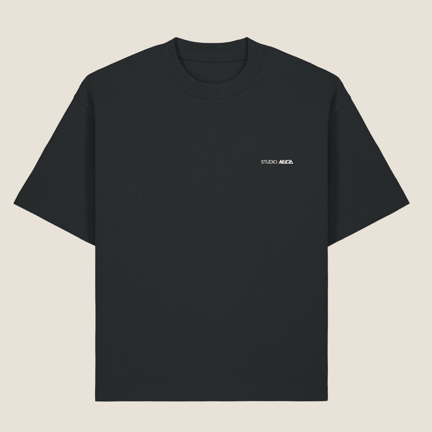 Oversized T-Shirt -  Rates - Black