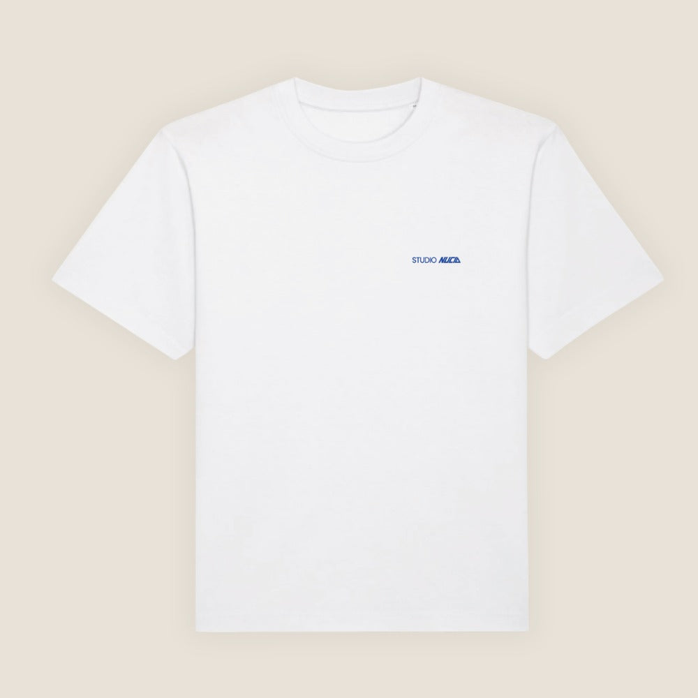 Oversized T-Shirt Heren — Hybrid Mode Stone